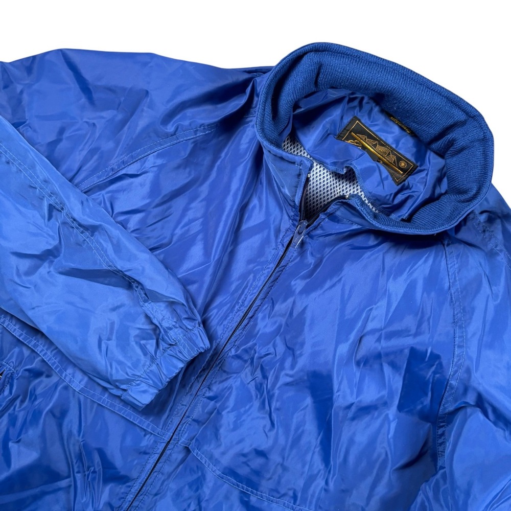 VTG 90s Eddie Bauer Windbreaker Jacket Mens‎ L Full Zip Gorpcore Hiking Packable